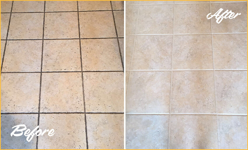 Professional tile and grout cleaning in Dickinson, TX